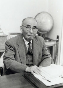 ◎第１６代学長の石橋湛山